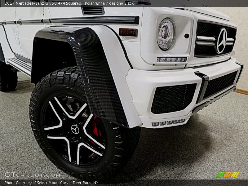 Polar White / designo Black 2017 Mercedes-Benz G 550 4x4 Squared