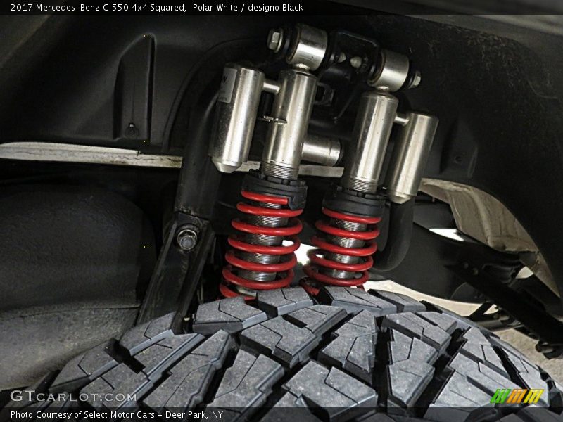 Undercarriage of 2017 G 550 4x4 Squared