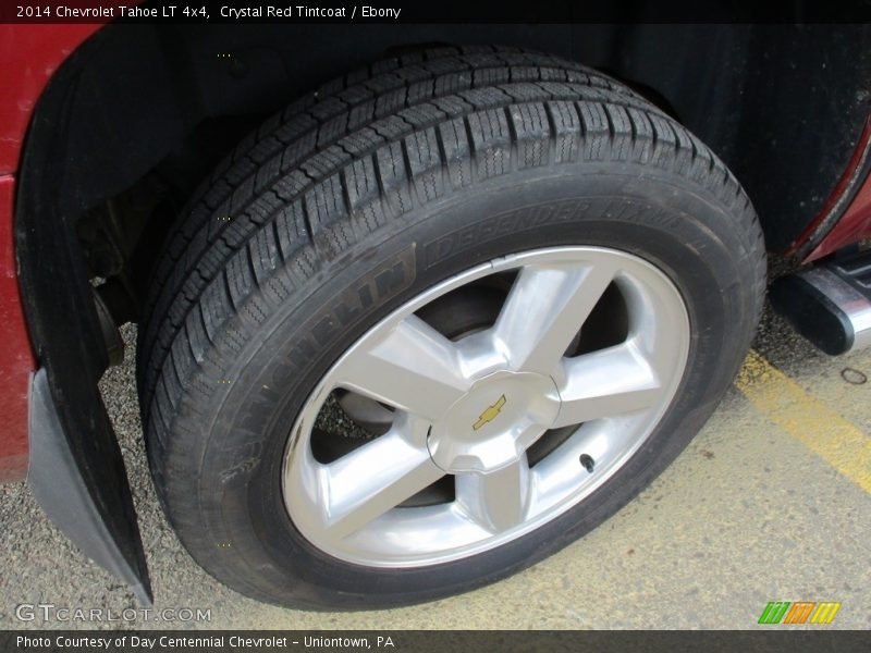 Crystal Red Tintcoat / Ebony 2014 Chevrolet Tahoe LT 4x4