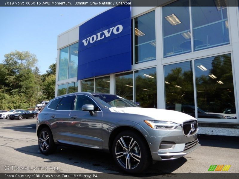 Osmium Grey Metallic / Charcoal 2019 Volvo XC60 T5 AWD Momentum