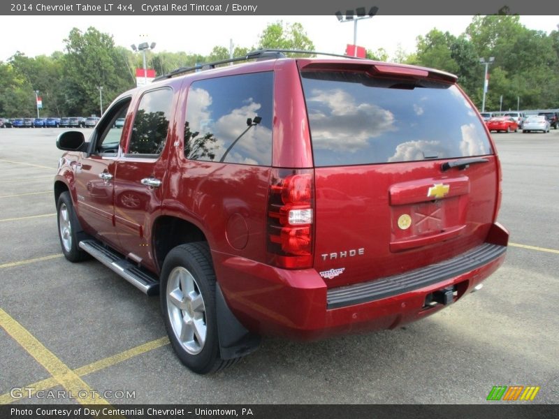 Crystal Red Tintcoat / Ebony 2014 Chevrolet Tahoe LT 4x4
