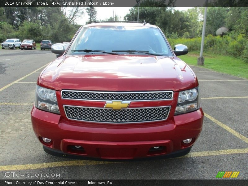 Crystal Red Tintcoat / Ebony 2014 Chevrolet Tahoe LT 4x4