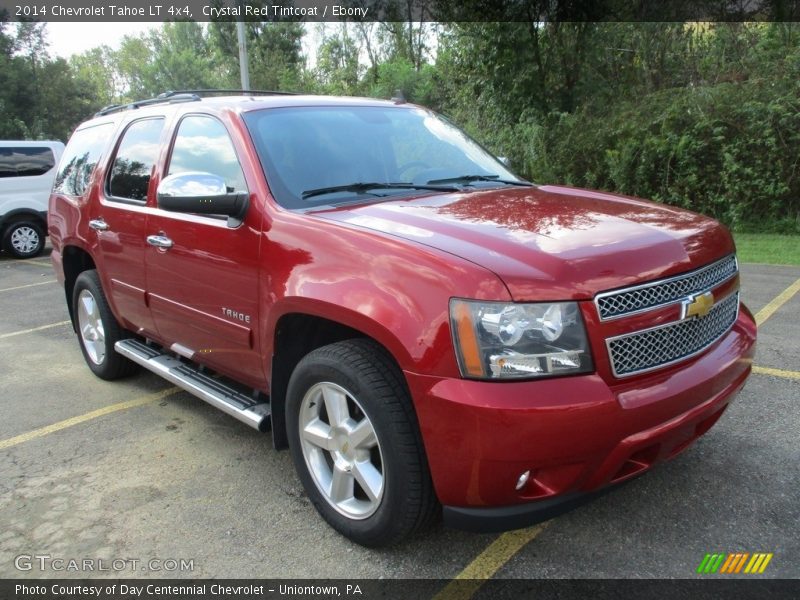Crystal Red Tintcoat / Ebony 2014 Chevrolet Tahoe LT 4x4