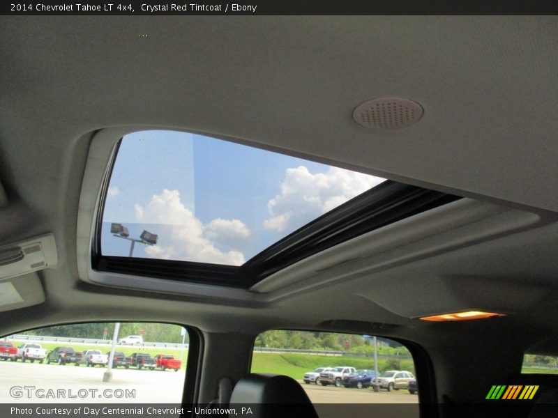 Crystal Red Tintcoat / Ebony 2014 Chevrolet Tahoe LT 4x4
