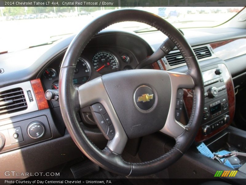Crystal Red Tintcoat / Ebony 2014 Chevrolet Tahoe LT 4x4