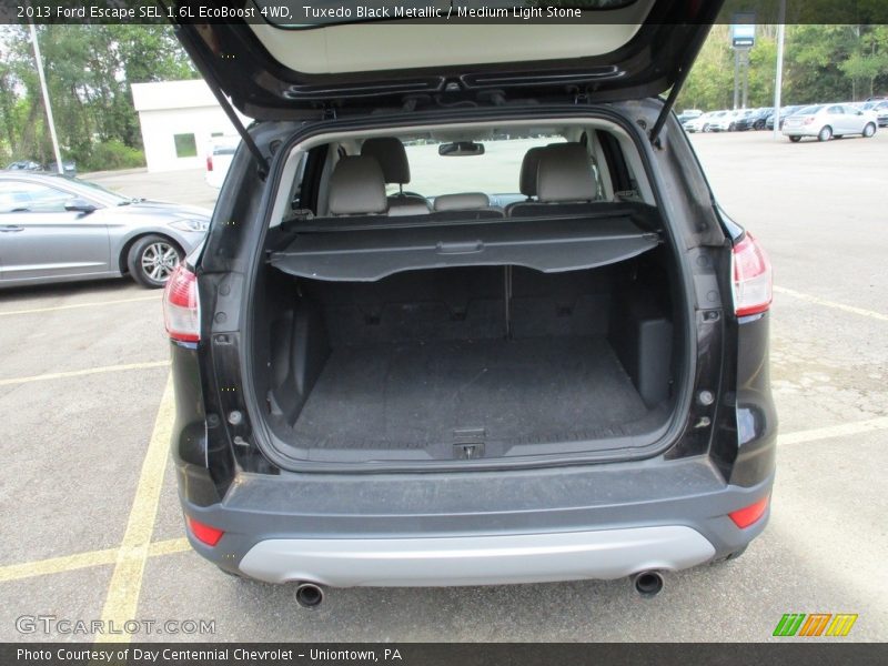 Tuxedo Black Metallic / Medium Light Stone 2013 Ford Escape SEL 1.6L EcoBoost 4WD