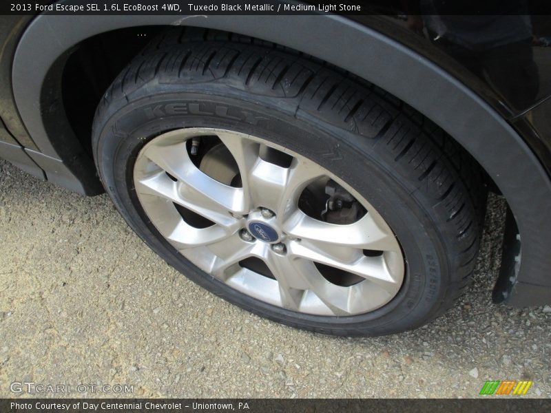 Tuxedo Black Metallic / Medium Light Stone 2013 Ford Escape SEL 1.6L EcoBoost 4WD