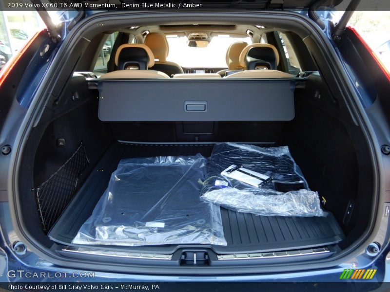 Denim Blue Metallic / Amber 2019 Volvo XC60 T6 AWD Momentum