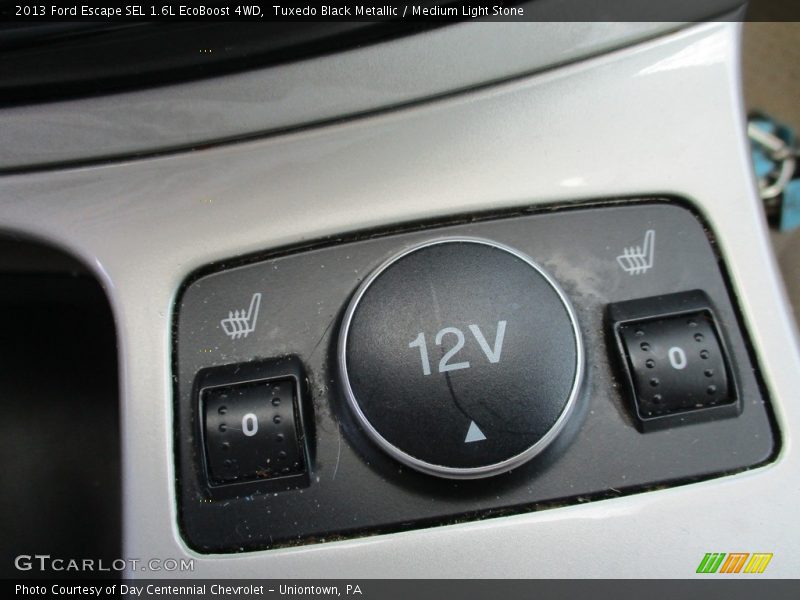 Tuxedo Black Metallic / Medium Light Stone 2013 Ford Escape SEL 1.6L EcoBoost 4WD