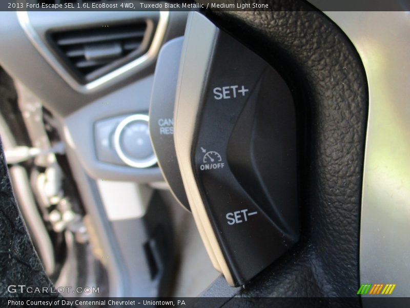 Tuxedo Black Metallic / Medium Light Stone 2013 Ford Escape SEL 1.6L EcoBoost 4WD