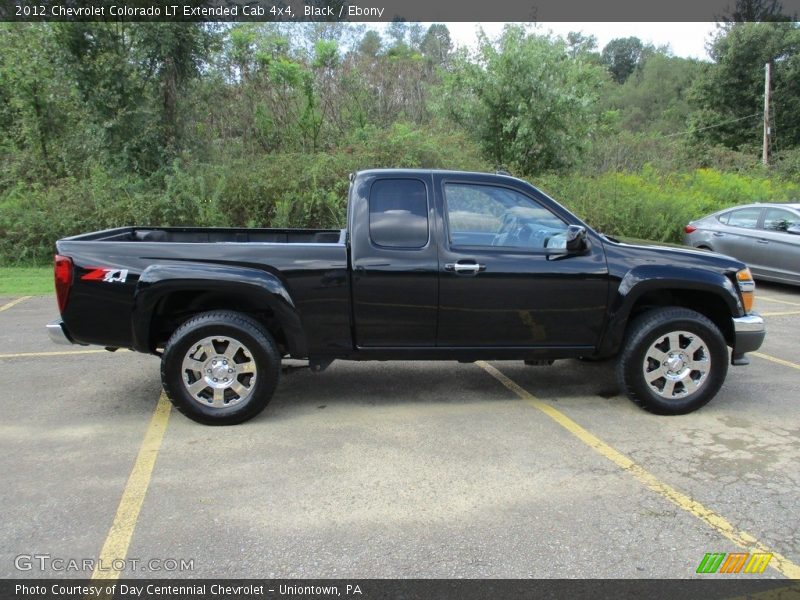 Black / Ebony 2012 Chevrolet Colorado LT Extended Cab 4x4