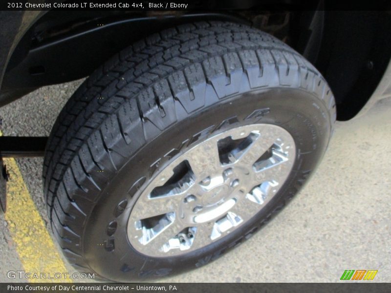 Black / Ebony 2012 Chevrolet Colorado LT Extended Cab 4x4