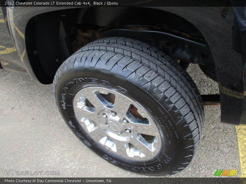 Black / Ebony 2012 Chevrolet Colorado LT Extended Cab 4x4