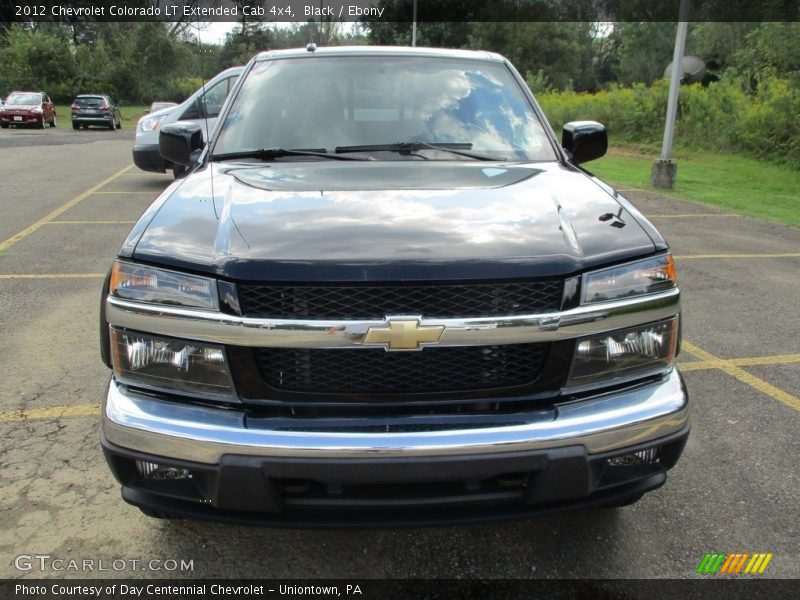 Black / Ebony 2012 Chevrolet Colorado LT Extended Cab 4x4