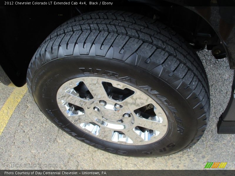 Black / Ebony 2012 Chevrolet Colorado LT Extended Cab 4x4