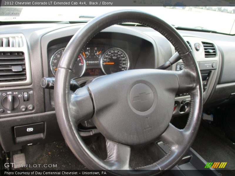 Black / Ebony 2012 Chevrolet Colorado LT Extended Cab 4x4