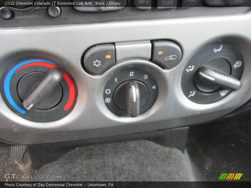 Black / Ebony 2012 Chevrolet Colorado LT Extended Cab 4x4