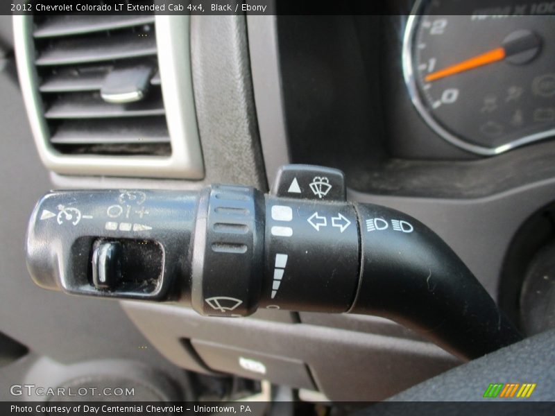 Black / Ebony 2012 Chevrolet Colorado LT Extended Cab 4x4