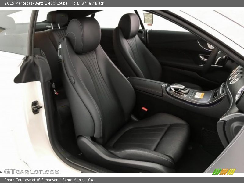 Front Seat of 2019 E 450 Coupe