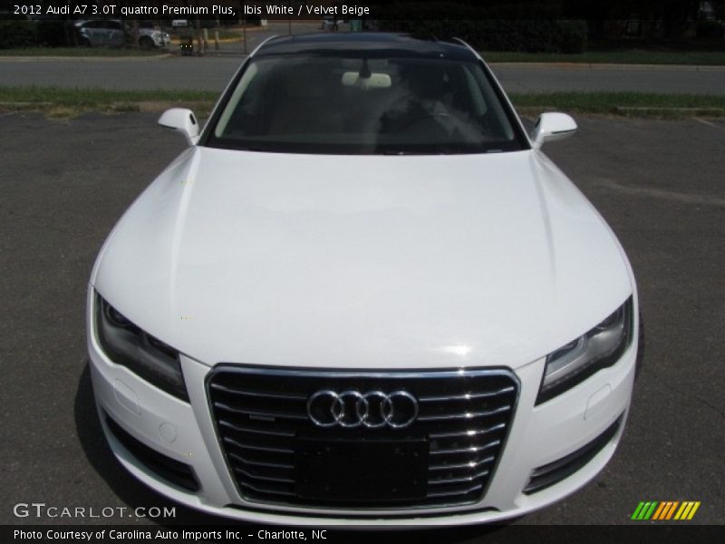 Ibis White / Velvet Beige 2012 Audi A7 3.0T quattro Premium Plus