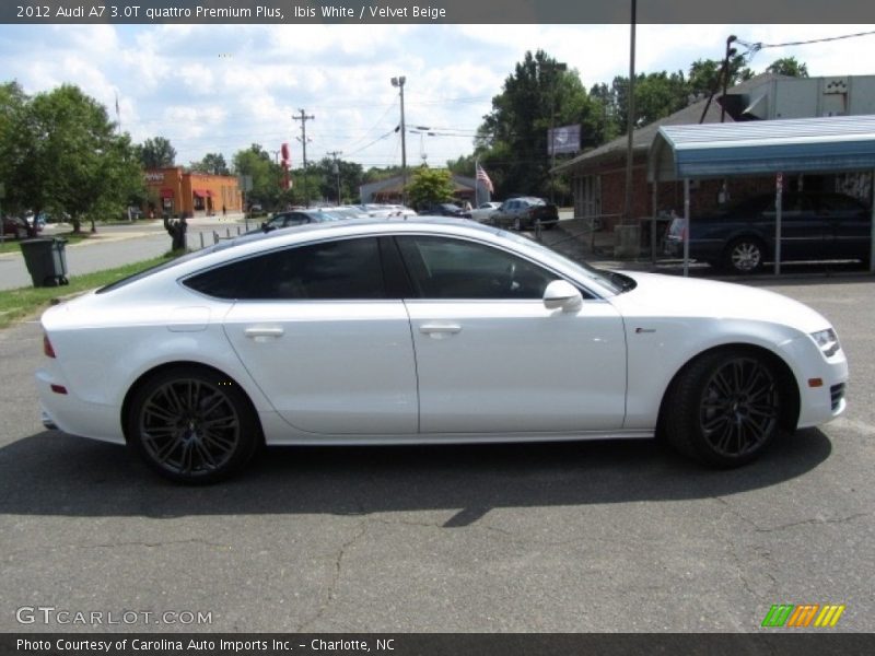 Ibis White / Velvet Beige 2012 Audi A7 3.0T quattro Premium Plus
