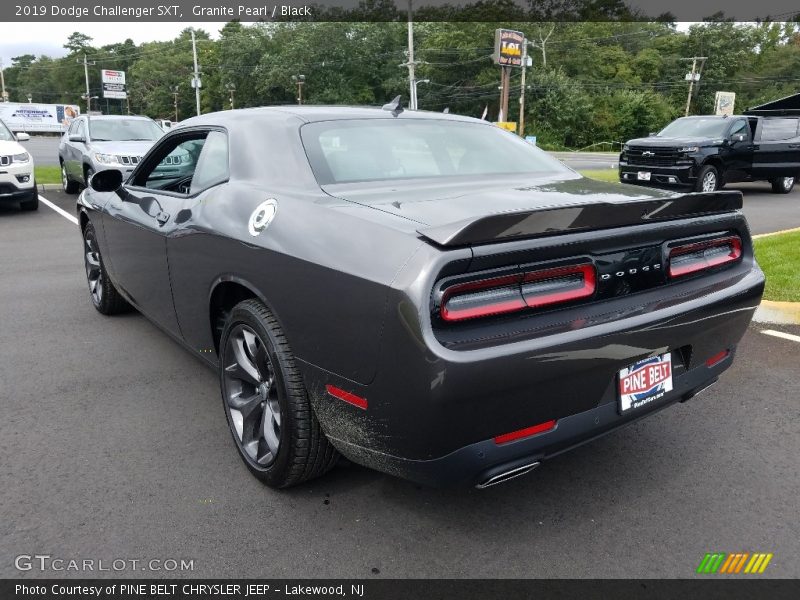 Granite Pearl / Black 2019 Dodge Challenger SXT