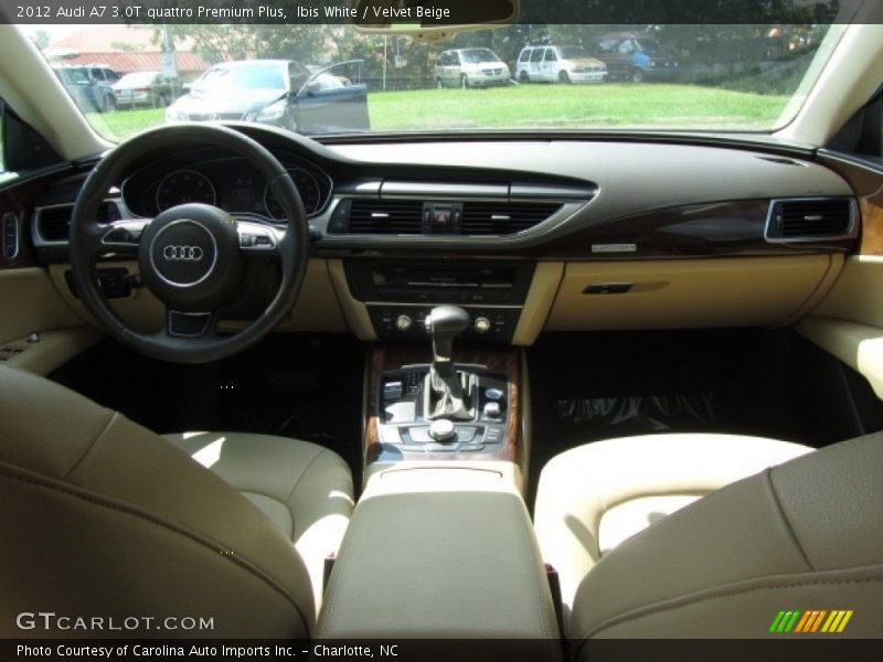 Ibis White / Velvet Beige 2012 Audi A7 3.0T quattro Premium Plus