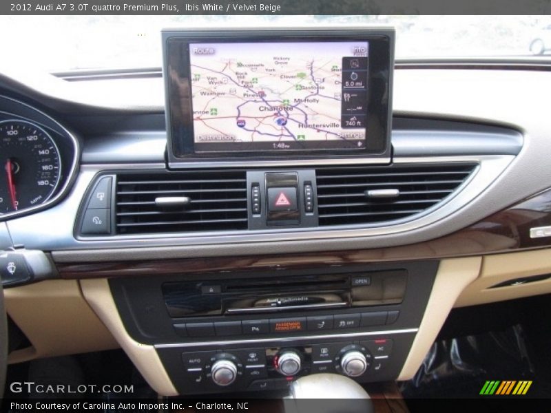 Ibis White / Velvet Beige 2012 Audi A7 3.0T quattro Premium Plus