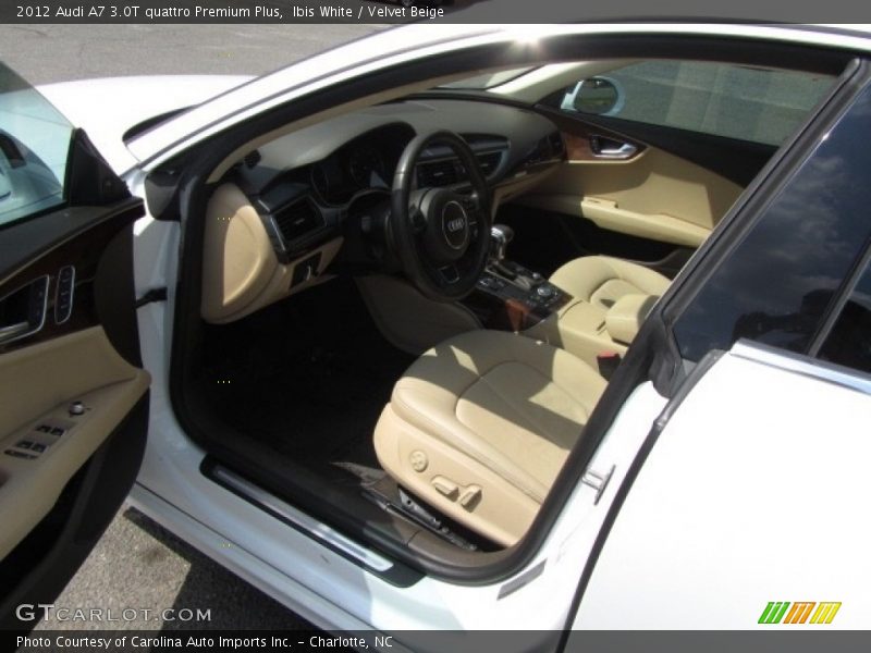 Ibis White / Velvet Beige 2012 Audi A7 3.0T quattro Premium Plus