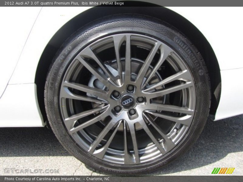 Ibis White / Velvet Beige 2012 Audi A7 3.0T quattro Premium Plus