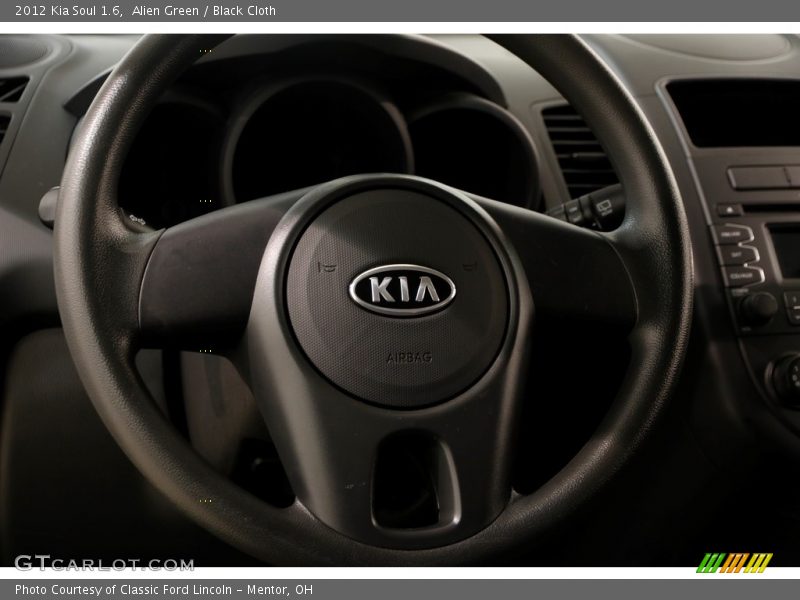 Alien Green / Black Cloth 2012 Kia Soul 1.6