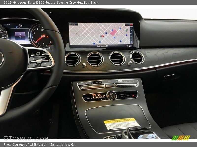 Selenite Grey Metallic / Black 2019 Mercedes-Benz E 300 Sedan