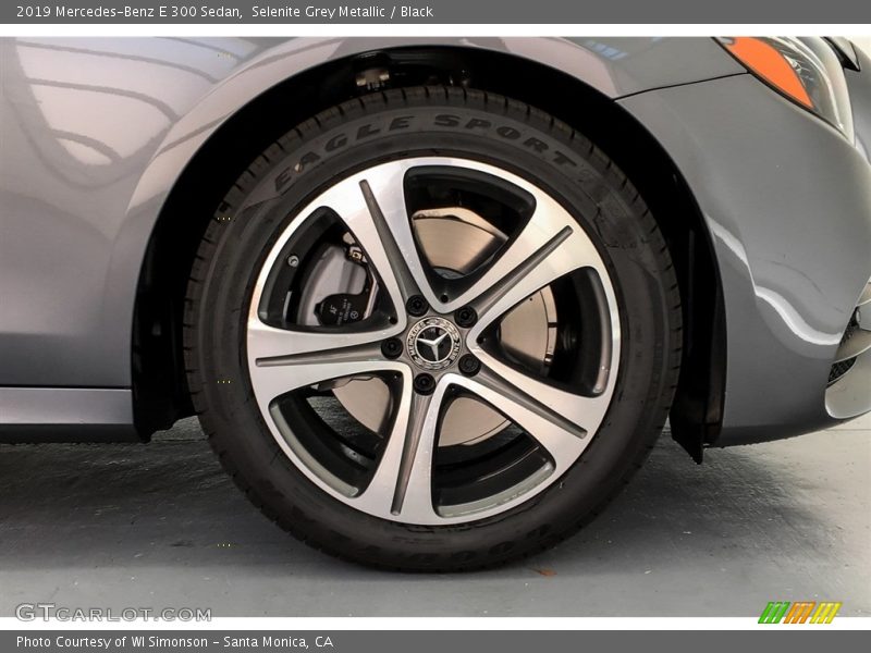 Selenite Grey Metallic / Black 2019 Mercedes-Benz E 300 Sedan
