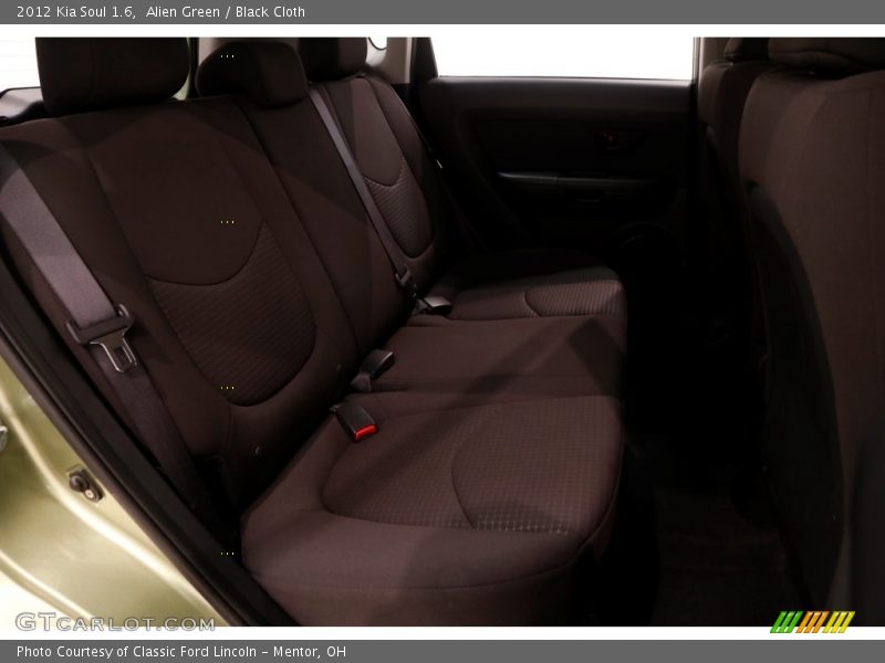 Alien Green / Black Cloth 2012 Kia Soul 1.6