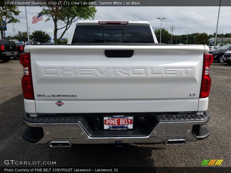 Summit White / Jet Black 2019 Chevrolet Silverado 1500 LT Z71 Crew Cab 4WD