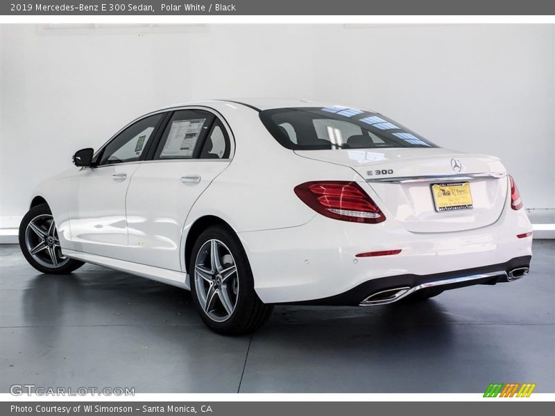 Polar White / Black 2019 Mercedes-Benz E 300 Sedan