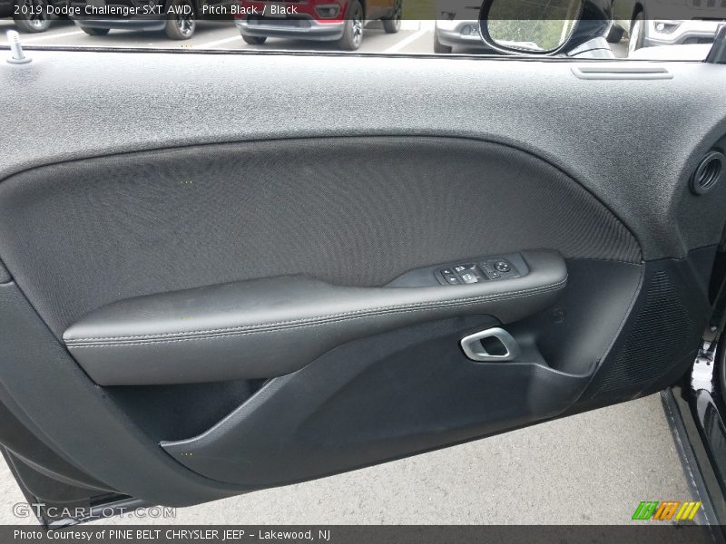 Door Panel of 2019 Challenger SXT AWD