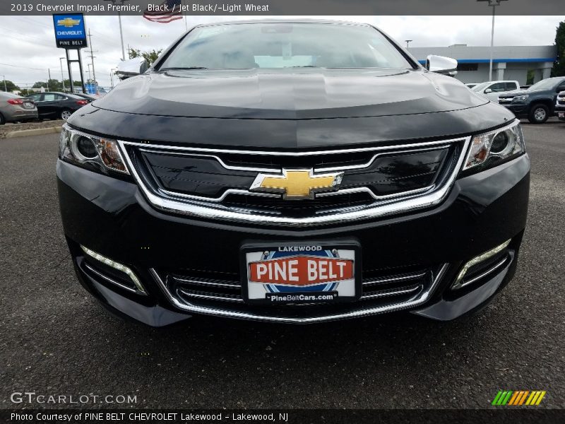 Black / Jet Black/­Light Wheat 2019 Chevrolet Impala Premier