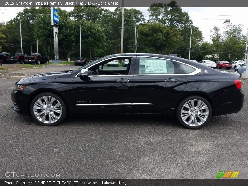 Black / Jet Black/­Light Wheat 2019 Chevrolet Impala Premier