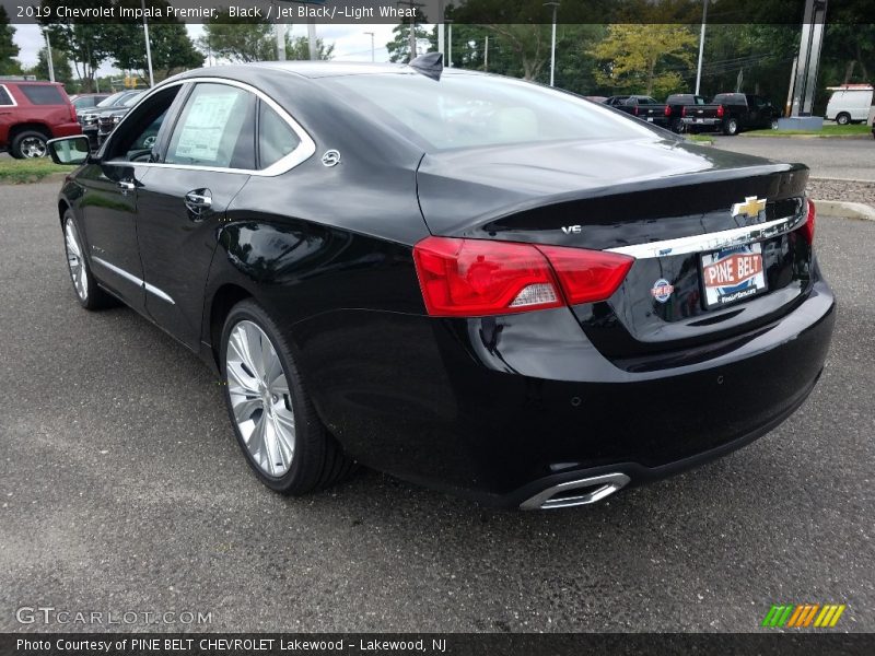 Black / Jet Black/­Light Wheat 2019 Chevrolet Impala Premier