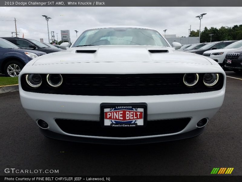 White Knuckle / Black 2019 Dodge Challenger SXT AWD