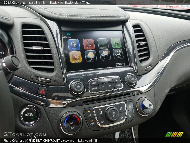 Black / Jet Black/­Light Wheat 2019 Chevrolet Impala Premier