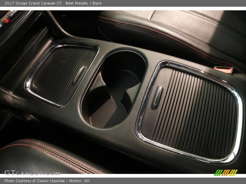 Billet Metallic / Black 2017 Dodge Grand Caravan GT