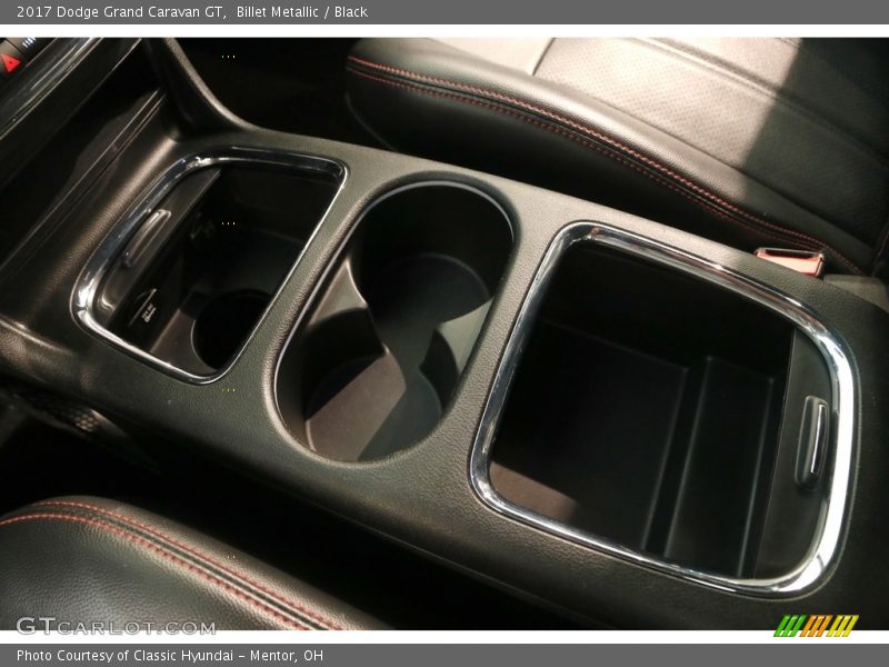 Billet Metallic / Black 2017 Dodge Grand Caravan GT