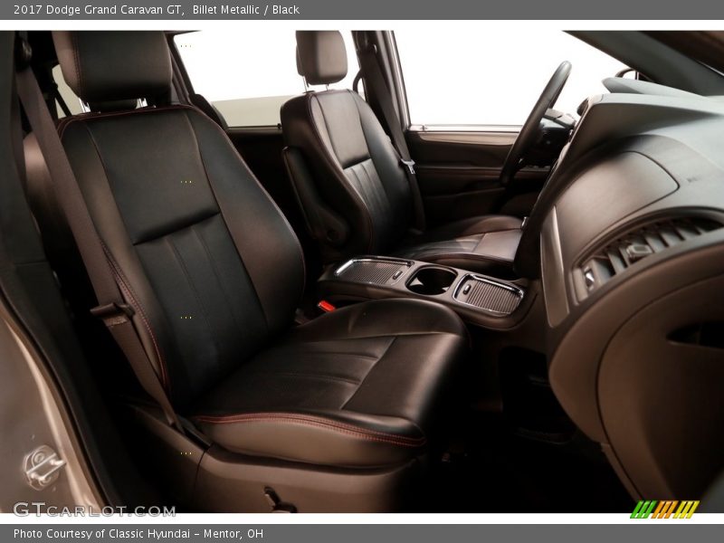 Billet Metallic / Black 2017 Dodge Grand Caravan GT
