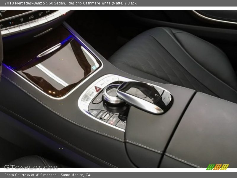 designo Cashmere White (Matte) / Black 2018 Mercedes-Benz S 560 Sedan