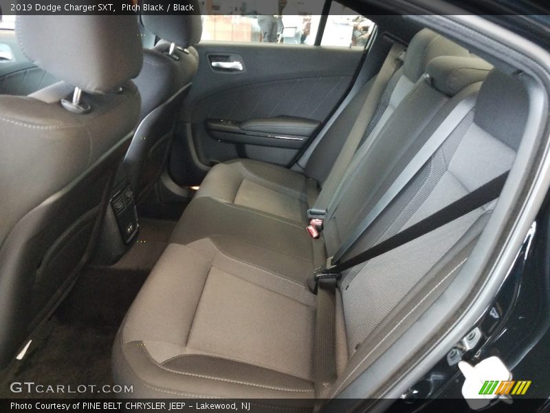 Rear Seat of 2019 Charger SXT