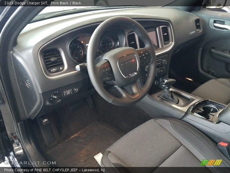 Front Seat of 2019 Charger SXT