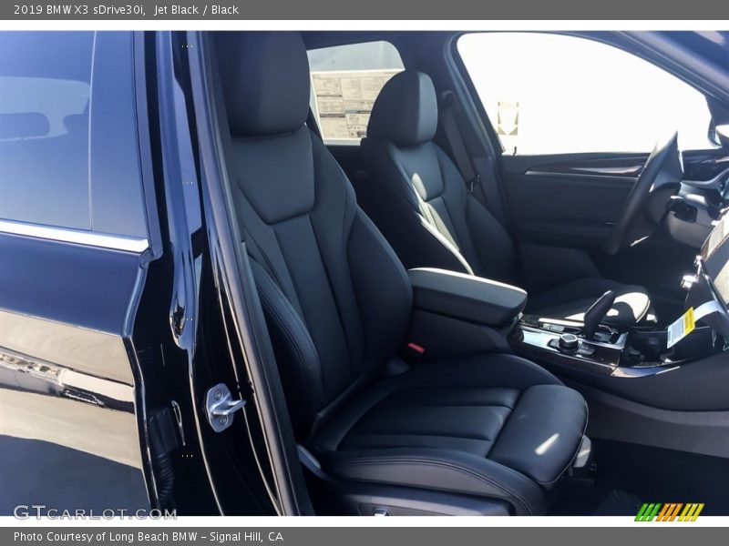 Jet Black / Black 2019 BMW X3 sDrive30i