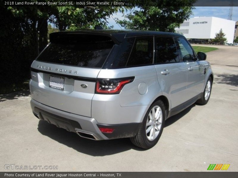 Indus Silver Metallic / Ebony 2018 Land Rover Range Rover Sport SE